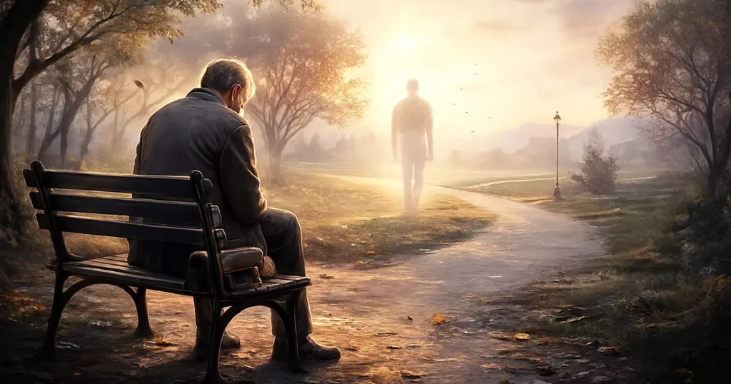 Alors il finit par ne plus être, et disparaître.