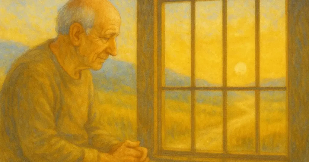 l’homme qui a accepté la captivité contre un peu de liberté programmée.